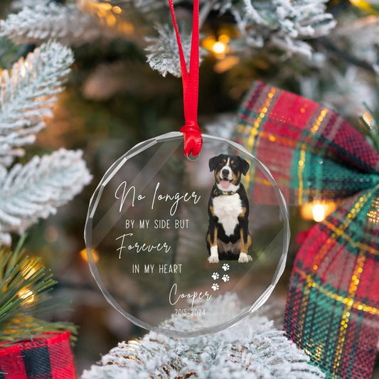 Custom Pet Memorial Glass Ornament